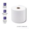 Qoltec Etykiety termiczne 100x150mm | 500 etykiet